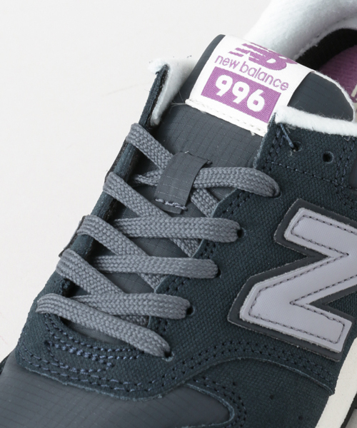 NEW BALANCE(ニューバランス)の「 UR NEW BALANCE WR996(スニーカー・レディース・グレー/ブラック・24/23.5/24.5)」の10枚目の写真