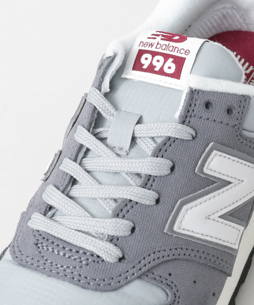 NEW BALANCE(ニューバランス)の「 UR NEW BALANCE WR996(スニーカー・レディース・グレー/ブラック・24/23.5/24.5)」の11枚目の写真