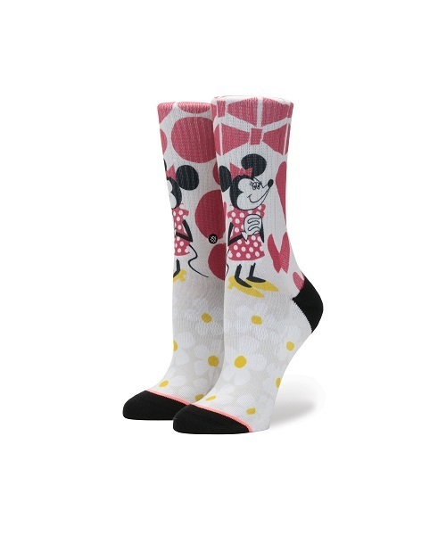Stance スタンス の ウィメンズ ディズニーコラボ スタンス ソックス Stance Socks Wmns Yusuke Minnie ソックス 靴下 Wear Stance スタンス の ウィメンズ ディズニーコラボ スタンス ソックス Stance Socks Wmns Yusuke Minnie ソックス 靴下 Wear