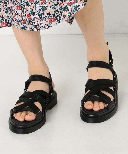 Another Edition（アナザーエディション）の「テープサンダル ◆（サンダル・レディース・オフホワイト/ブラック・MEDIUM/SMALL）」の6枚目の写真