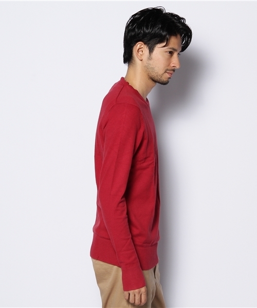 TOMMY HILFIGER(トミーヒルフィガー)の「TAMBER CREW NECK SWEATER (ニット/セーター・メンズ・ホワイト/ブラック/オリーブ/ピンク/レッド・SMALL/MEDIUM/LARGE)」の6枚目の写真