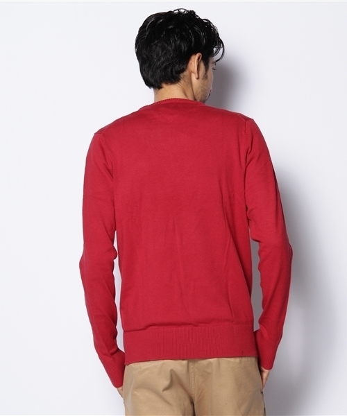 TOMMY HILFIGER(トミーヒルフィガー)の「TAMBER CREW NECK SWEATER (ニット/セーター・メンズ・ホワイト/ブラック/オリーブ/ピンク/レッド・SMALL/MEDIUM/LARGE)」の7枚目の写真