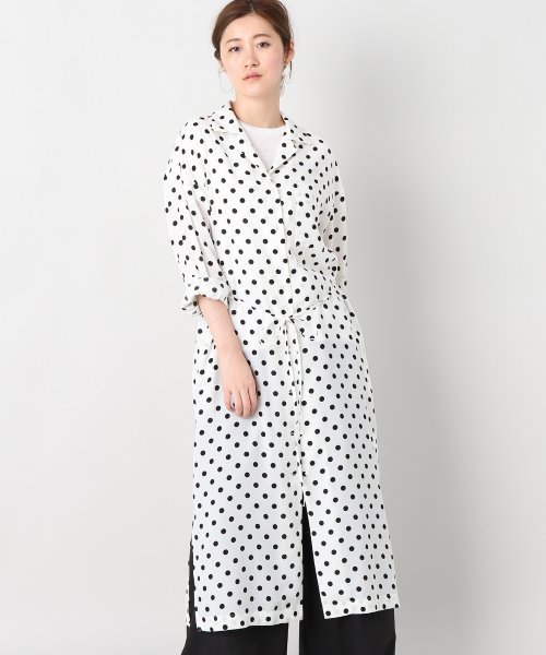 Journal Standard ジャーナルスタンダード の ドットプリント シャツワンピース シャツワンピース Wear