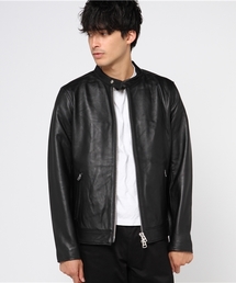 backnumber シングルラムレザージャケット BACK NUMBER（バックナンバー）の「【BACK NUMBER】レザー