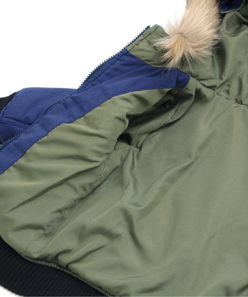 BREEZE（ブリーズ）の「中綿ジャンパー（その他アウター・キッズ・ベージュ/ネイビー/チャコール・100/110/120/130/140/80/90）」の13枚目の写真