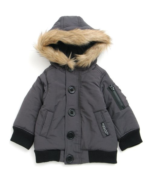 BREEZE（ブリーズ）の「中綿ジャンパー（その他アウター・キッズ・ベージュ/ネイビー/チャコール・100/110/120/130/140/80/90）」の14枚目の写真