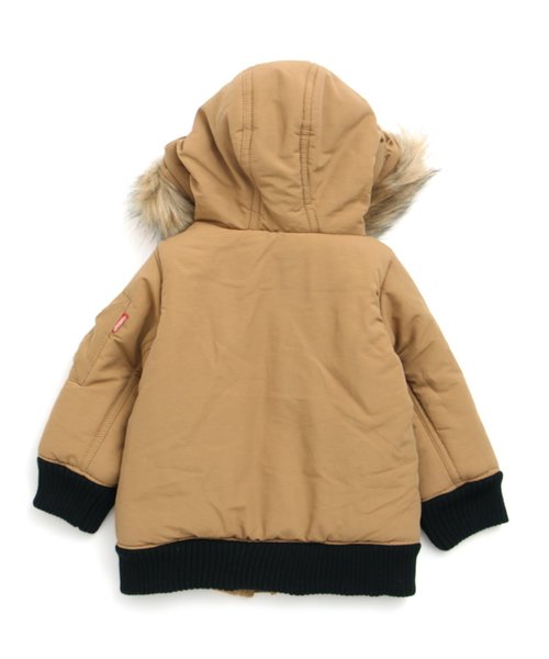 BREEZE（ブリーズ）の「中綿ジャンパー（その他アウター・キッズ・ベージュ/ネイビー/チャコール・100/110/120/130/140/80/90）」の15枚目の写真