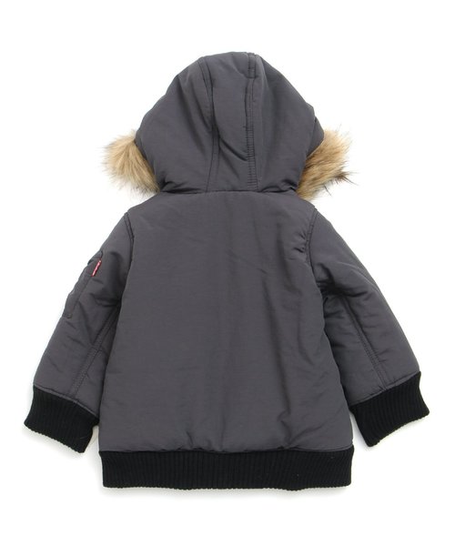 BREEZE（ブリーズ）の「中綿ジャンパー（その他アウター・キッズ・ベージュ/ネイビー/チャコール・100/110/120/130/140/80/90）」の16枚目の写真