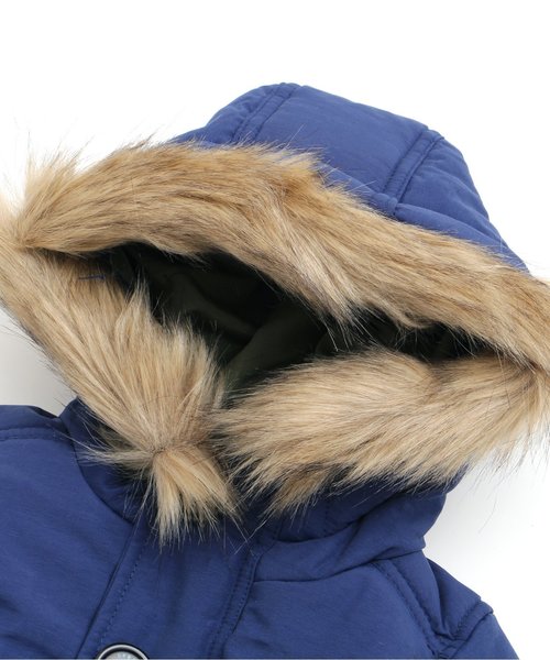 BREEZE（ブリーズ）の「中綿ジャンパー（その他アウター・キッズ・ベージュ/ネイビー/チャコール・100/110/120/130/140/80/90）」の18枚目の写真