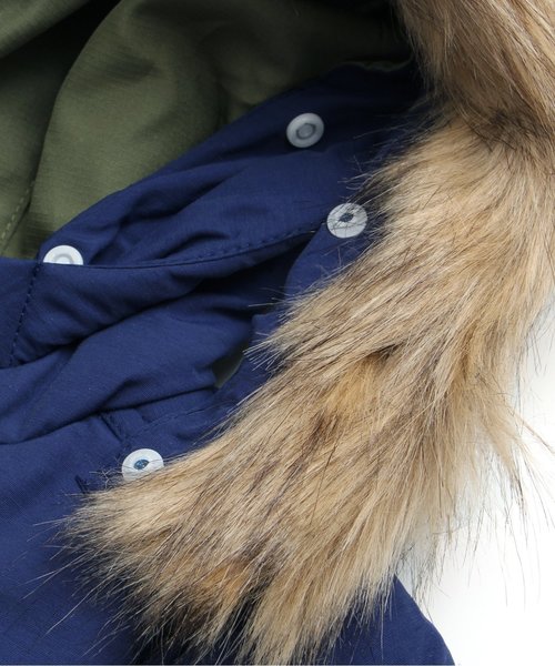 BREEZE（ブリーズ）の「中綿ジャンパー（その他アウター・キッズ・ベージュ/ネイビー/チャコール・100/110/120/130/140/80/90）」の20枚目の写真