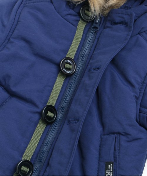 BREEZE（ブリーズ）の「中綿ジャンパー（その他アウター・キッズ・ベージュ/ネイビー/チャコール・100/110/120/130/140/80/90）」の21枚目の写真