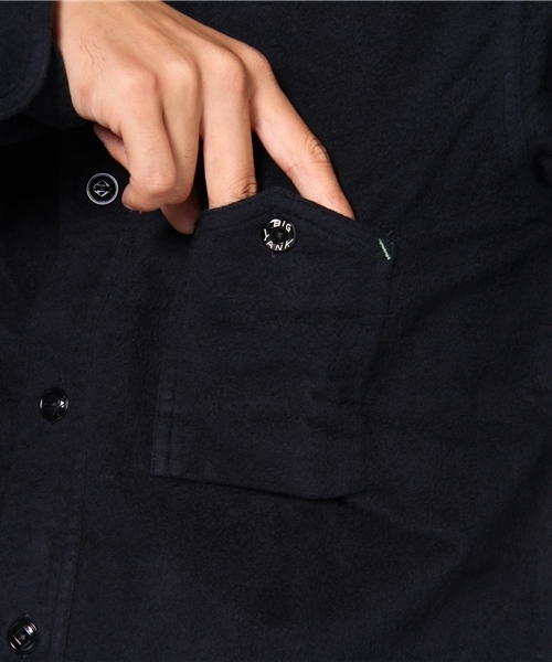 BIG YANK シャモアクロス　長袖シャツ グレー BIG YANK シャモアクロス 長袖シャツ グレー BEAMS（ビームス