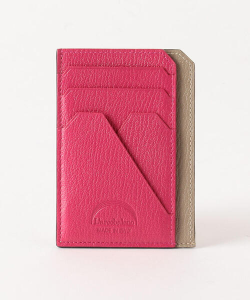 L'arcobaleno（ラルコバレーノ）の「【別注】＜L'arcobaleno＞レザースマートミニウォレット ◆（財布・レディース・オフホワイト/モカ/オレンジ/イエロー/ターコイズブルー/ピンク/その他1・FREE）」の5枚目の写真