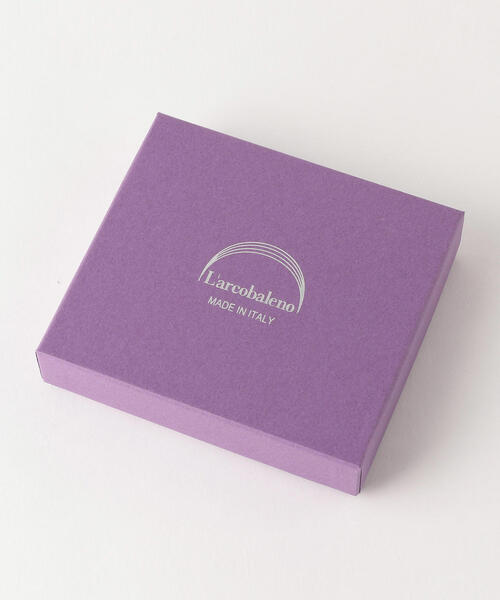 L'arcobaleno（ラルコバレーノ）の「【別注】＜L'arcobaleno＞レザースマートミニウォレット ◆（財布・レディース・オフホワイト/モカ/オレンジ/イエロー/ターコイズブルー/ピンク/その他1・FREE）」の14枚目の写真