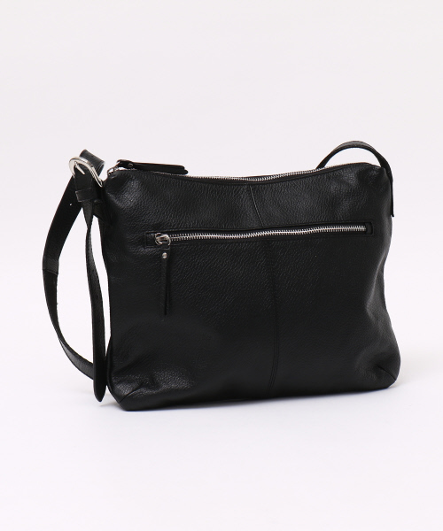 ABAHOUSE（アバハウス）の「レザーショルダーバッグ（ショルダーバッグ・メンズ・ブラック・フリー）」の3枚目の写真