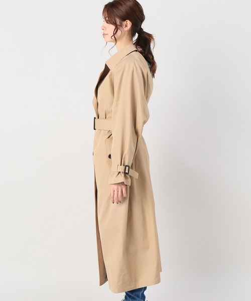 JOINT WORKS(ジョイントワークス)の「C Pe バックオフトレンチコート(トレンチコート・レディース・ベージュ・FREE)」の4枚目の写真