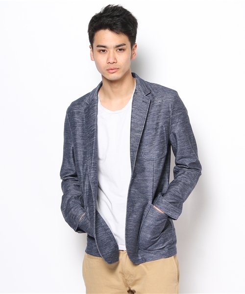 MEN'S BIGI（メンズビギ）の「カルゼ素材/ウォッシャブルジャケット（テーラードジャケット・メンズ・ネイビー・SMALL/MEDIUM/LARGE/LL）」の5枚目の写真