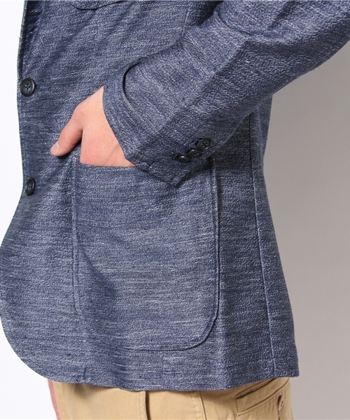 MEN'S BIGI（メンズビギ）の「カルゼ素材/ウォッシャブルジャケット（テーラードジャケット・メンズ・ネイビー・SMALL/MEDIUM/LARGE/LL）」の7枚目の写真