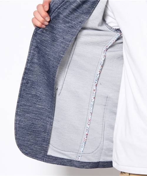 MEN'S BIGI（メンズビギ）の「カルゼ素材/ウォッシャブルジャケット（テーラードジャケット・メンズ・ネイビー・SMALL/MEDIUM/LARGE/LL）」の8枚目の写真