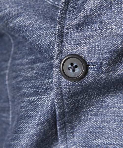MEN'S BIGI（メンズビギ）の「カルゼ素材/ウォッシャブルジャケット（テーラードジャケット・メンズ・ネイビー・SMALL/MEDIUM/LARGE/LL）」の9枚目の写真