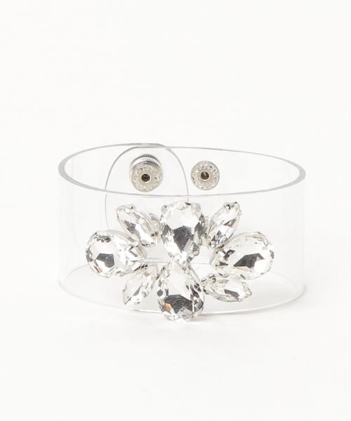 VENCEEXCHANGE（ヴァンスエクスチェンジ）の「ビジュークリアブレスA（ブレスレット・レディース・ホワイト/ブラック/その他29・FREE）」の3枚目の写真