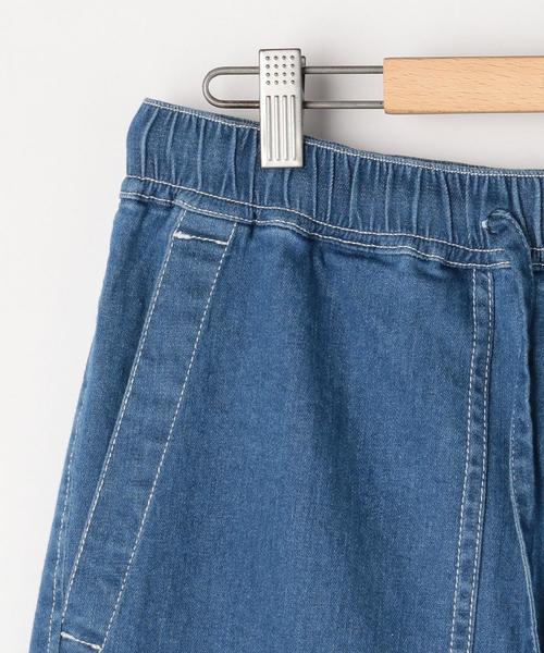 coen（コーエン）の「ベイカーデニムワイドアンクルイージーパンツ（デニムパンツ・メンズ・コバルトブルー・LARGE/MEDIUM/X-LARGE/SMALL）」の4枚目の写真