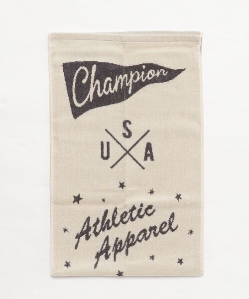 Champion（チャンピオン）の「WEGO/Champion スポーツタオル（スポーツグッズ・レディース・ネイビー/ピンク/アイボリー・FREE）」の4枚目の写真