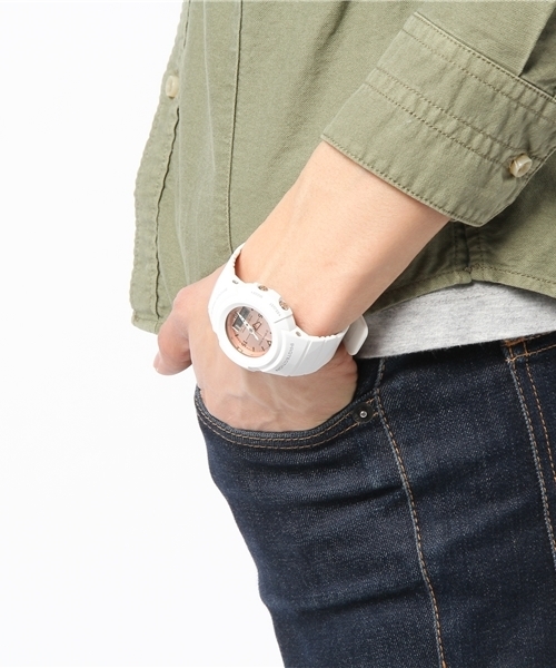 CIAOPANIC（チャオパニック）の「【CASIO】　GMINI（アナログ腕時計・レディース・ホワイト×ピンク・FREE）」の7枚目の写真