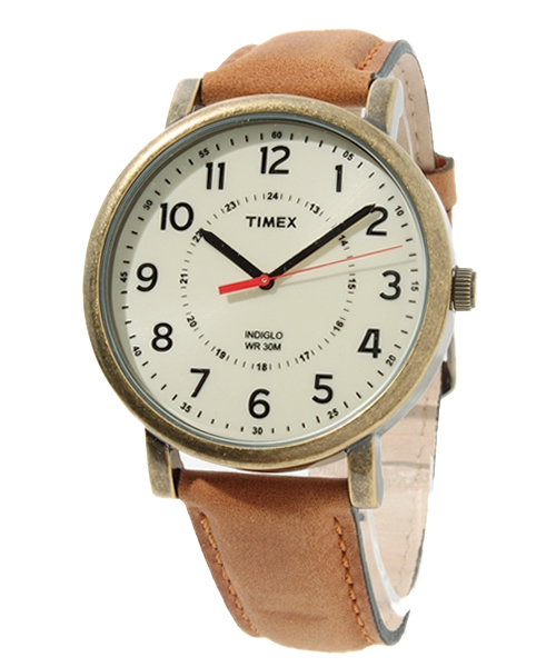 BEAMS BOY（ビームスボーイ）の「TIMEX / Classic Round（アナログ腕時計・レディース・ブラック/ブラウン・ONE SIZE）」の2枚目の写真