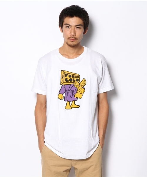 Manhattan Records(マンハッタン レコーズ)の「Fools Gold / Fools Ghost Tee(Tシャツ/カットソー・メンズ・ホワイト・LARGE)」の1枚目の写真