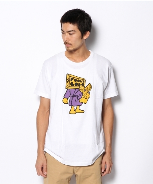 Manhattan Records(マンハッタン レコーズ)の「Fools Gold / Fools Ghost Tee(Tシャツ/カットソー・メンズ・ホワイト・LARGE)」の2枚目の写真