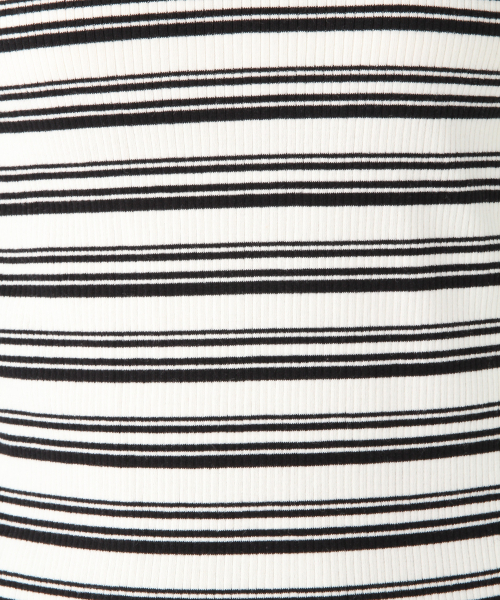 GLOBAL WORK（グローバルワーク）の「メローリブボトルネック長袖/828366（Tシャツ/カットソー・レディース・ブラック/その他/ブラウン/ベージュ系その他3/ホワイト・MEDIUM/LARGE）」の9枚目の写真