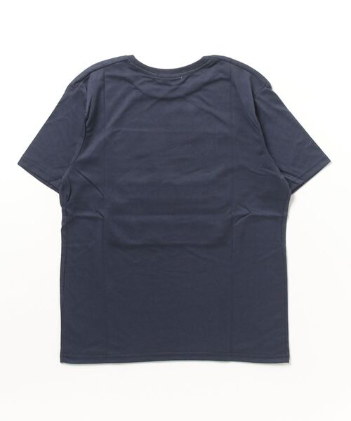 STYLEBLOCK（スタイルブロック）の「サーフフォトT凸エンボス加工ロゴTシャツ（Tシャツ/カットソー・メンズ・ホワイト/ネイビー・LL/M/L）」の3枚目の写真