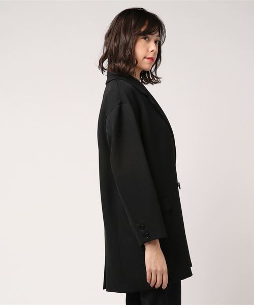 ZUCCa(ズッカ)の「S (S)PEサージ(テーラードジャケット・レディース・ブラック/ダークグレー・M size)」の3枚目の写真