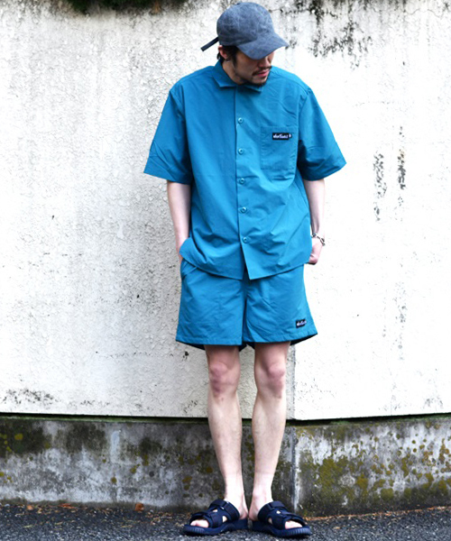 WILD THINGS(ワイルドシングス)の「別注【WILDTHINGS × GOOD DEAL / ワイルドシングス×グッドディール】SUPPLEX SWIM SHORTS(水着・メンズ・イエロー/ブラック/ブルー・L/M/XL)」の7枚目の写真