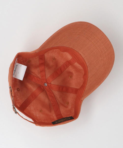 BEAUTY&YOUTH UNITED ARROWS（ビューティーアンドユースユナイテッドアローズ）の「BY リネンキャップ ◆（キャップ・レディース・ブラック/ダークブラウン/ナチュラル/オレンジ系その他/ライトブルー・FREE）」の10枚目の写真