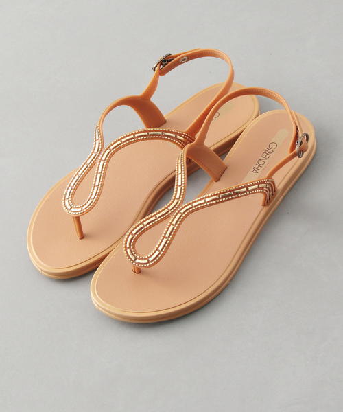 grendha(グレンダ)の「OC GRENDHA Eight SD(サンダル・レディース・ブラウン/ブラック・7/6/8)」の2枚目の写真