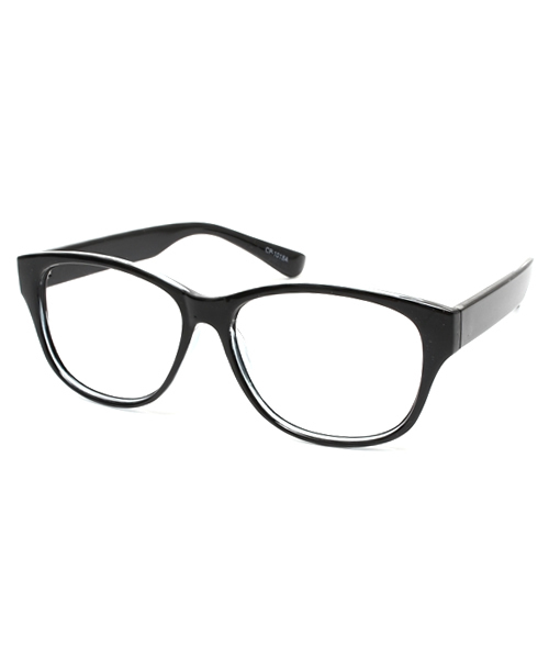 WEGO（ウィゴー）の「WEGO/ウェリントンタイプ(レンズ無し)（メガネ・メンズ・ブラック/ブラウン/ブラウン系その他・FREE）」の2枚目の写真