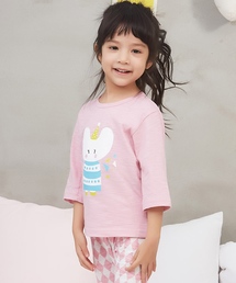 セール Disney ミニーマウスデザイン 総柄tシャツ パンツパジャマセット ルームウェア パジャマ Petit Main プティマイン のファッション通販 Zozotown