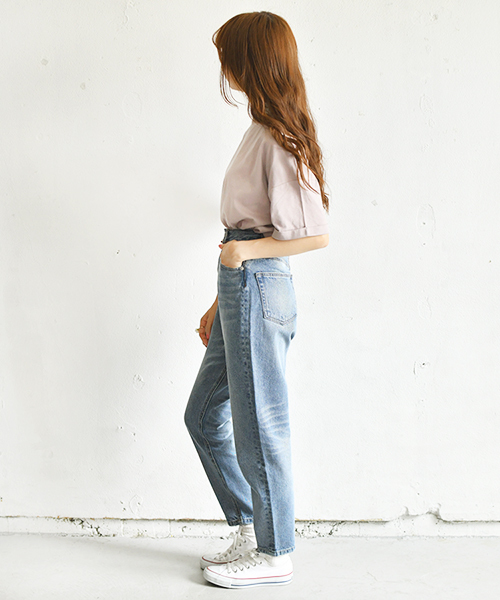 PairPair（ペアペア）の「フリルレース付チビロゴＴシャツ(レディース)（Tシャツ/カットソー・レディース・アイボリー/モカ/ラベンダー・FREE）」の22枚目の写真