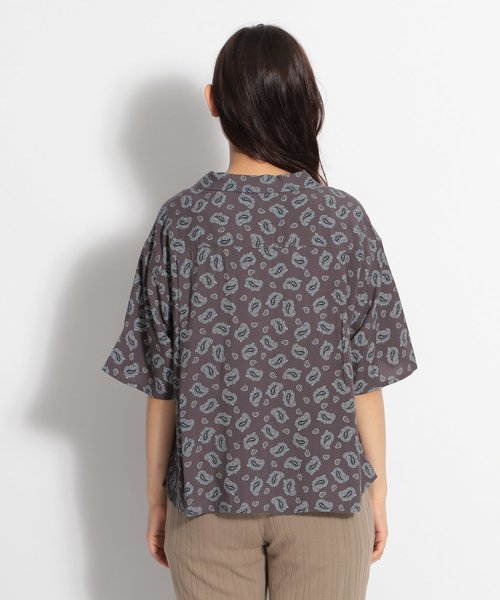 niko and...（ニコアンド）の「イージーケア開襟シャツ（シャツ/ブラウス・レディース・ネイビー/イエロー/グリーン/チャコール・MEDIUM/LARGE）」の11枚目の写真