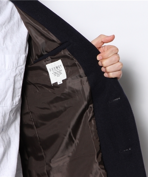 WEGO（ウィゴー）の「WEGO/チェスターコート（チェスターコート・メンズ・キャメル/その他2/ダークグレー/グレー/ネイビー/その他1/ブラック・LARGE/MEDIUM）」の15枚目の写真