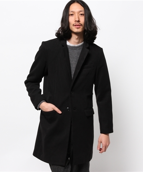 WEGO（ウィゴー）の「WEGO/チェスターコート（チェスターコート・メンズ・キャメル/その他2/ダークグレー/グレー/ネイビー/その他1/ブラック・LARGE/MEDIUM）」の18枚目の写真