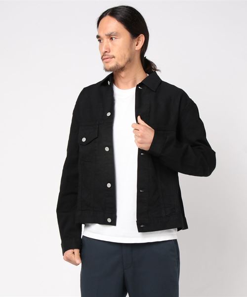 Kuro クロ 3rdタイプgジャン Karla Black Denim Jacket Wash デニムジャケット Kuro クロ のファッション通販 Zozotown