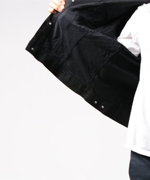 Kurowear Jacket KURO(クロ)の「【KURO クロ】3rdタイプGジャン / KARLA BLACK DENIM JACKET WASH(デニムジャケット ...