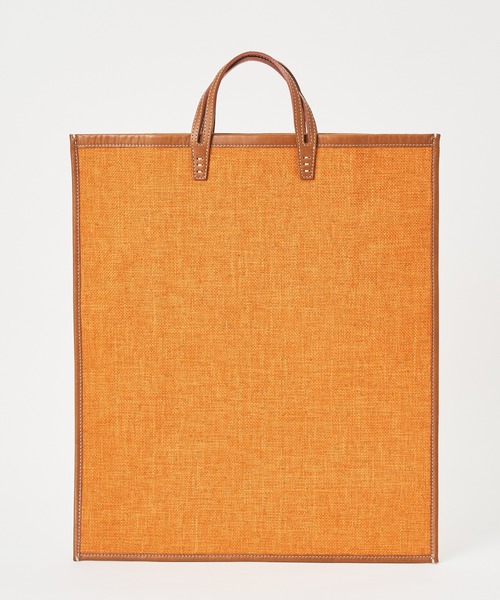 Whim Gazette（ウィムガゼット）の「【A VACATION】FAN CARROT（トートバッグ・レディース・オレンジ・FREE）」の2枚目の写真