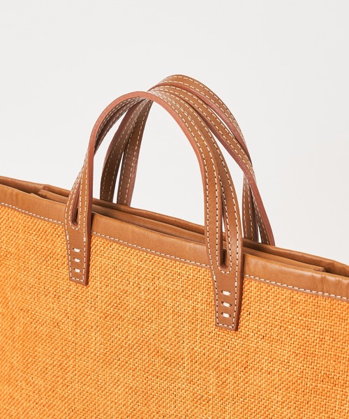 Whim Gazette（ウィムガゼット）の「【A VACATION】FAN CARROT（トートバッグ・レディース・オレンジ・FREE）」の5枚目の写真