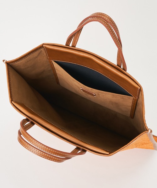 Whim Gazette（ウィムガゼット）の「【A VACATION】FAN CARROT（トートバッグ・レディース・オレンジ・FREE）」の6枚目の写真