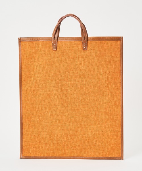 Whim Gazette（ウィムガゼット）の「【A VACATION】FAN CARROT（トートバッグ・レディース・オレンジ・FREE）」の4枚目の写真