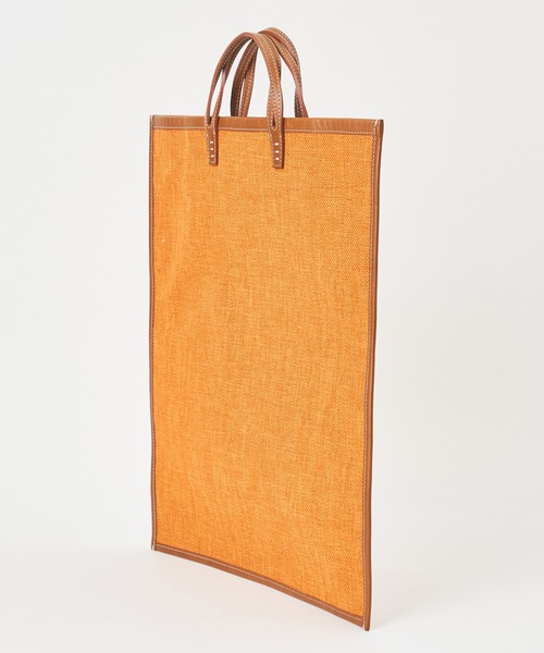 Whim Gazette（ウィムガゼット）の「【A VACATION】FAN CARROT（トートバッグ・レディース・オレンジ・FREE）」の3枚目の写真